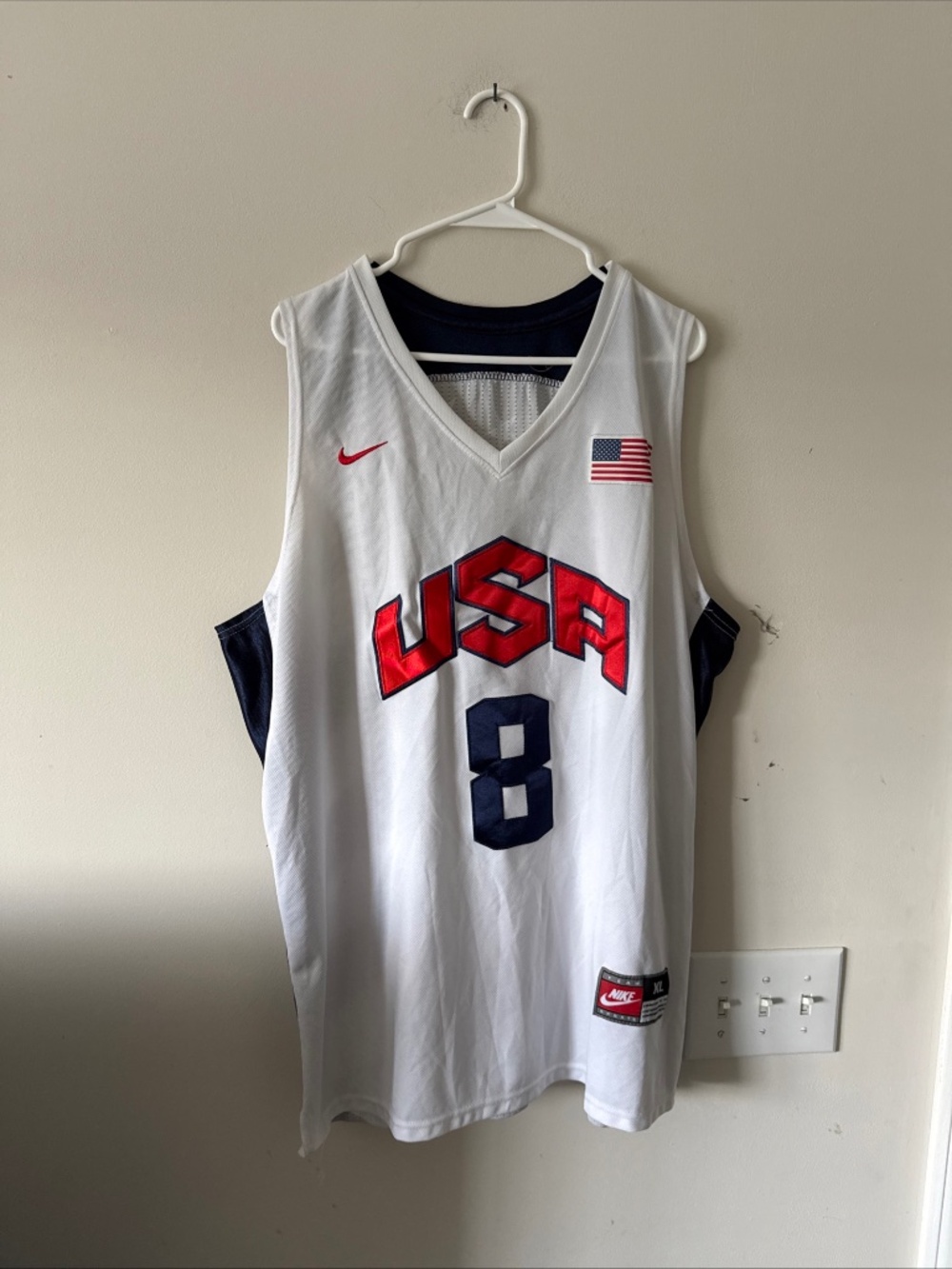 Men’s Nike Deron Williams #8 Team USA 2012 Olympics Jersey Size XL - RARE